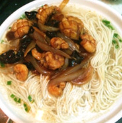 Abalone Noodles recipe