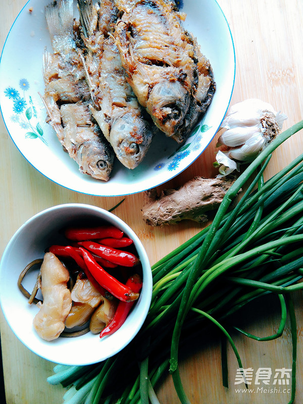 Roasted Crucian recipe