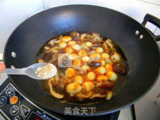 Fried Mushrooms with Egg recipe