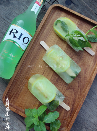 Lime Cocktail Popsicle