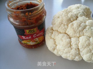 Roasted Cauliflower in Red Curry recipe