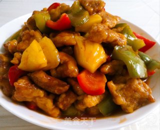 Sweet and Sour "pineapple Sweet and Sour Pork" recipe