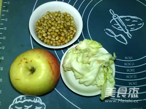 Apple Cabbage Soy Milk recipe