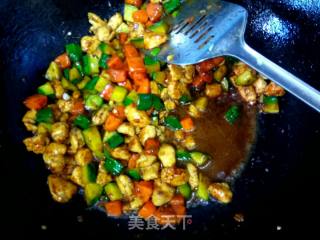 Stir-fried Chicken with Sauce recipe