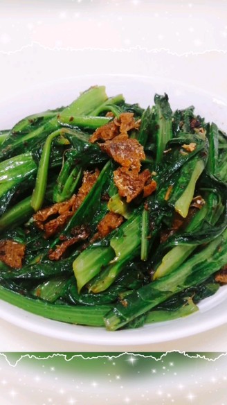 Stir-fried Wheat Dishes with Dace in Black Bean Sauce recipe