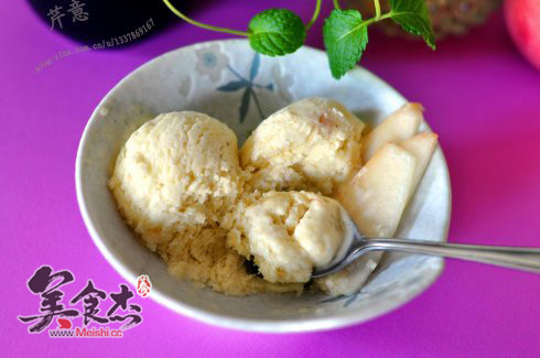 Fresh Peach Ice Cream recipe