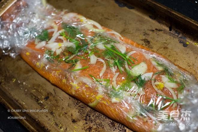 Eastern European Salted Salmon recipe