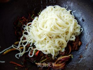 [cooking Fried Noodles with Fried Sauce] Home-style Fried Noodles with Fried Sauce recipe