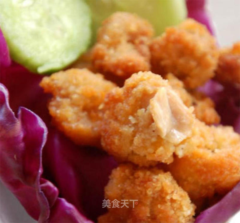 Crispy Chicken Rice Flower recipe