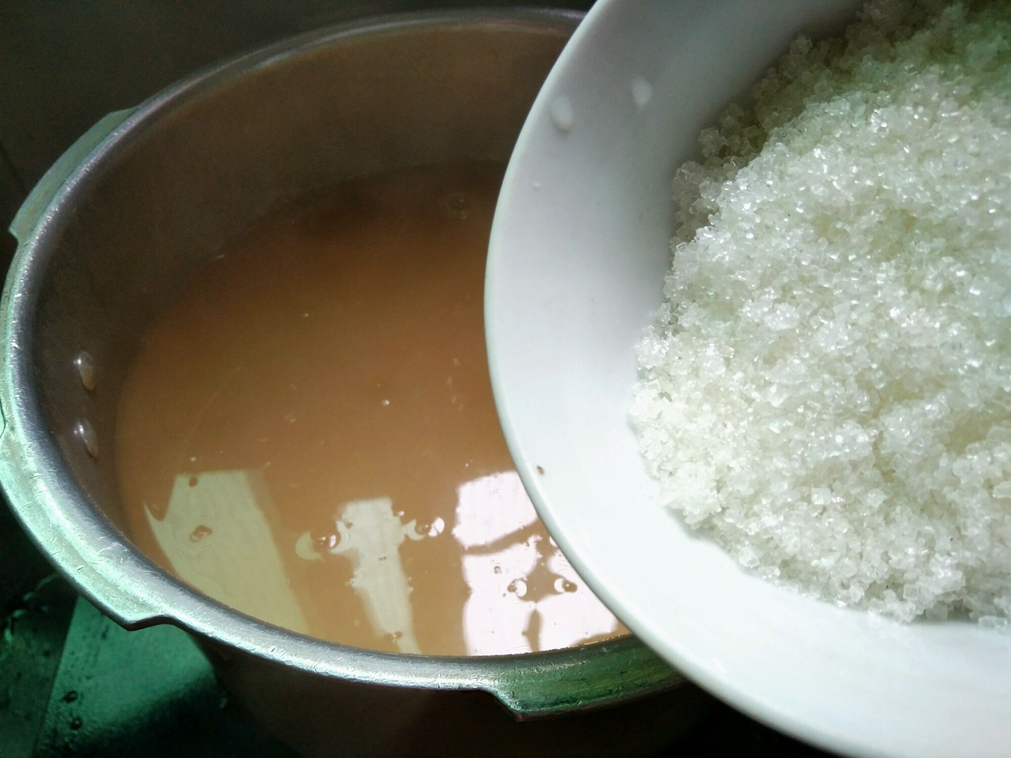 Mung Bean Congee with Taro Balls recipe