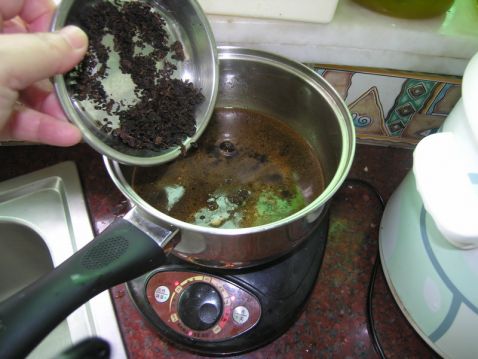 Tea-flavored Marinated Dried Tofu recipe