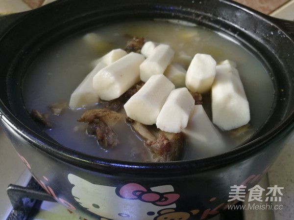 Beef Bone Yam Soup recipe