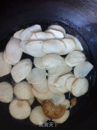 Pleurotus Eryngii with Garlic recipe