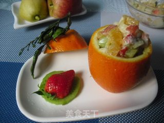 Salad Orange Cup recipe