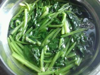 Boiled Spinach recipe