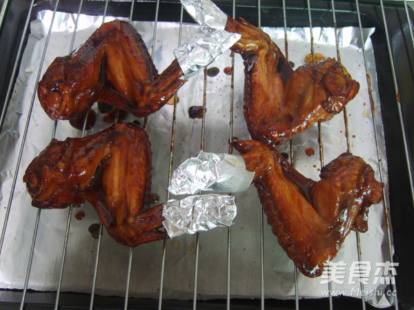 Honey Grilled Chicken Wings recipe