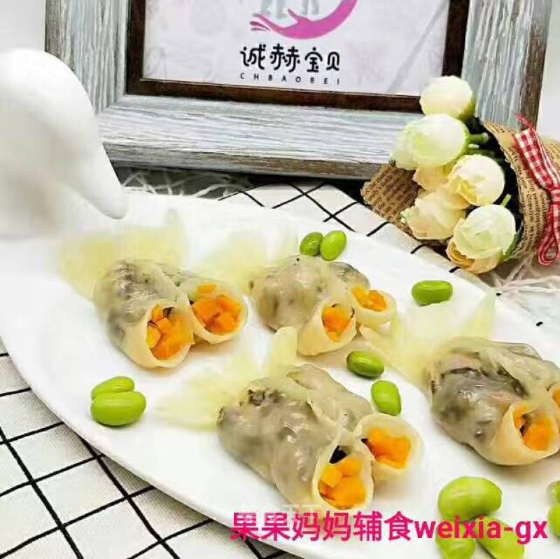 Guoguo Mother's Food Supplement [love] Goldfish Steamed Dumplings Recommended Age: 18+