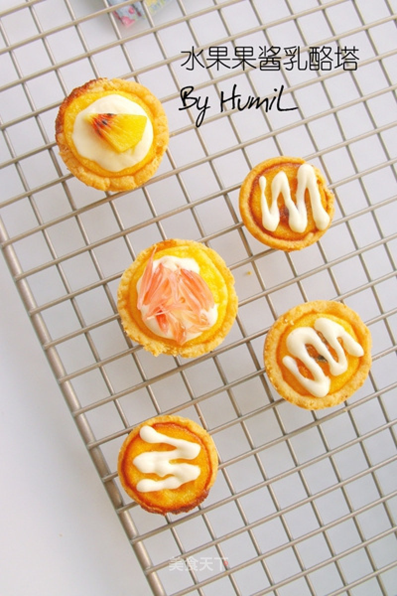 Fruit Jam and Cheese Tart recipe