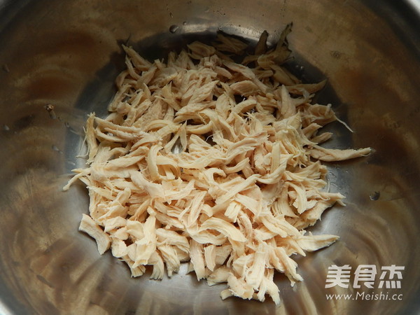 Shredded Chicken with Cress recipe