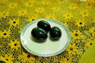 Preserved Egg with Cold Dressing recipe
