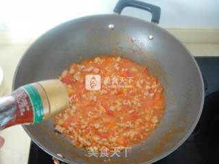 Tomato Meat Sauce Noodles recipe