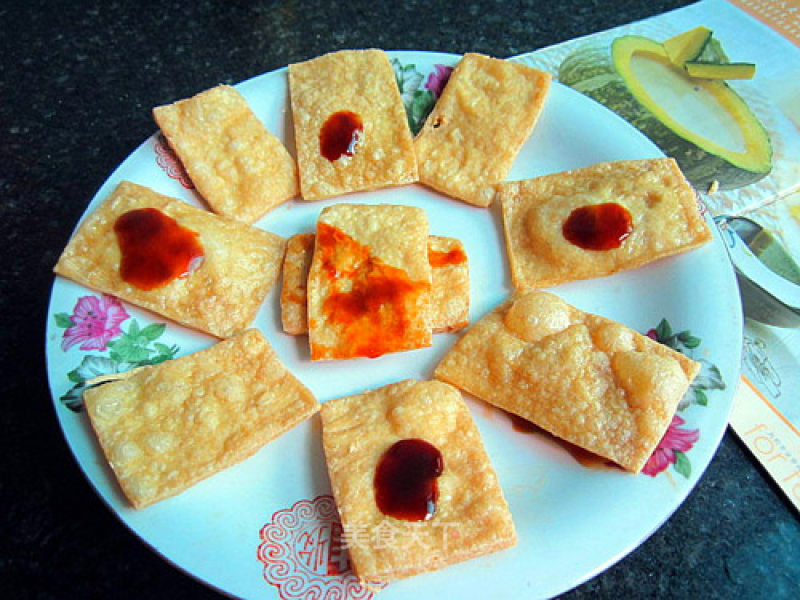 Crispy Tofu with Oyster Sauce recipe