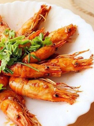 Stir-fried Shrimp with Wine