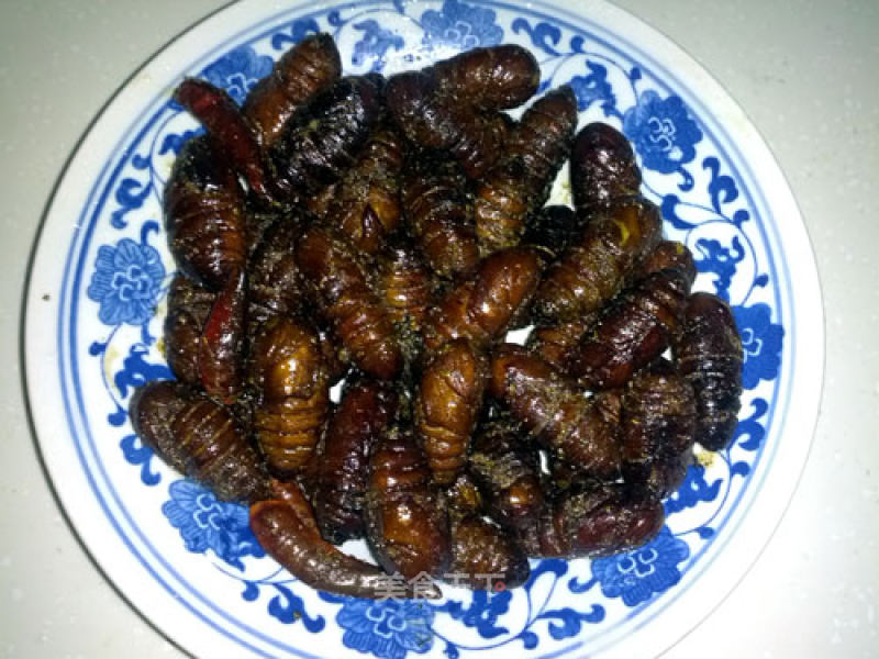 Crispy Silkworm Pupa recipe