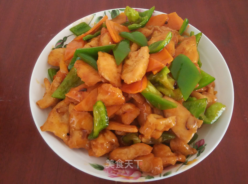 Chicken Slices in Tomato Sauce recipe
