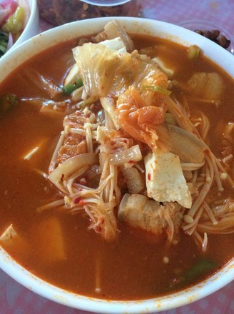 Korean Kimchi Soup recipe