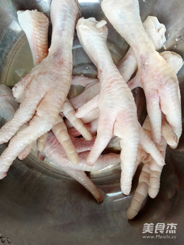 Secret Braised Chicken Feet recipe