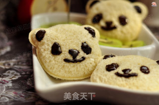 Cute Breakfast---panda Sandwich recipe