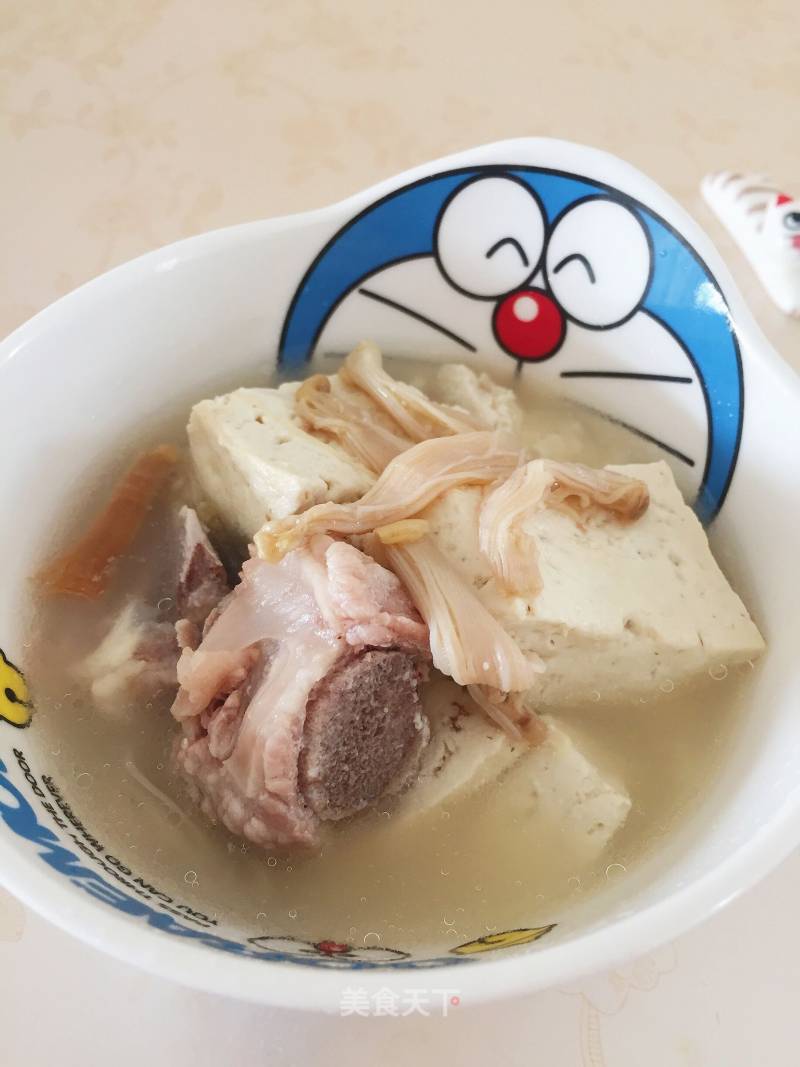 Sandworm Dry Tofu Pork Rib Soup recipe