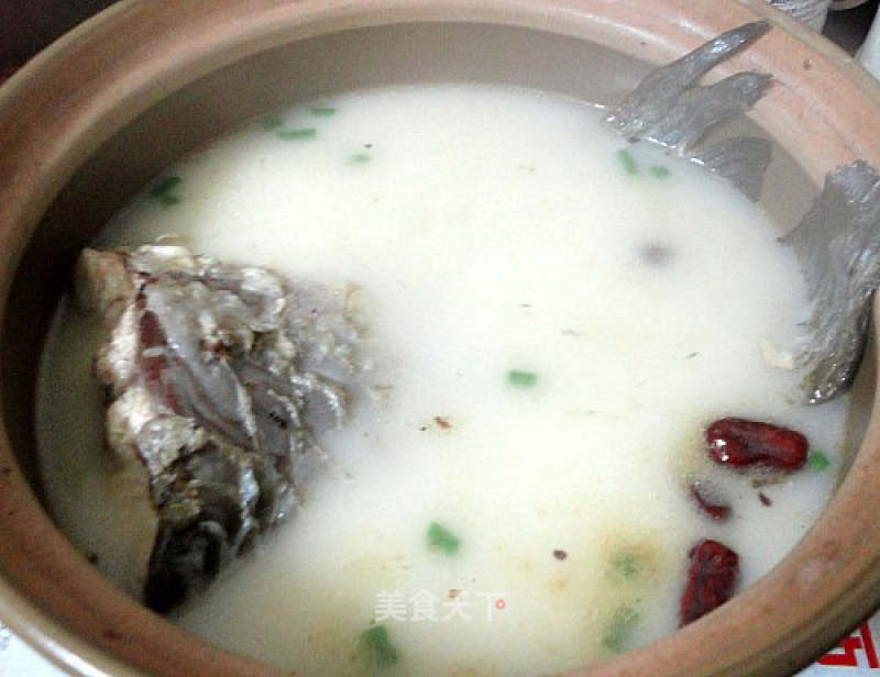 Fresh and Sweet Fish Tail Soup recipe