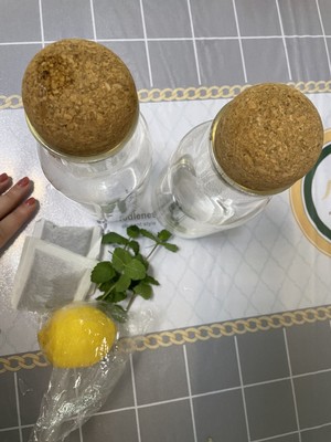 Summer Mint Lemon Tea recipe