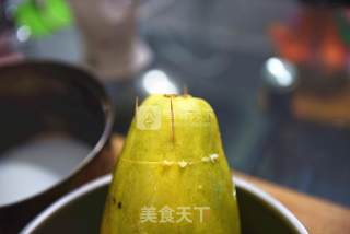 Simple Casual Dessert-papaya Milk Jelly recipe