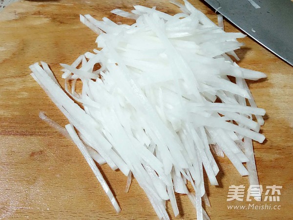 White Radish recipe