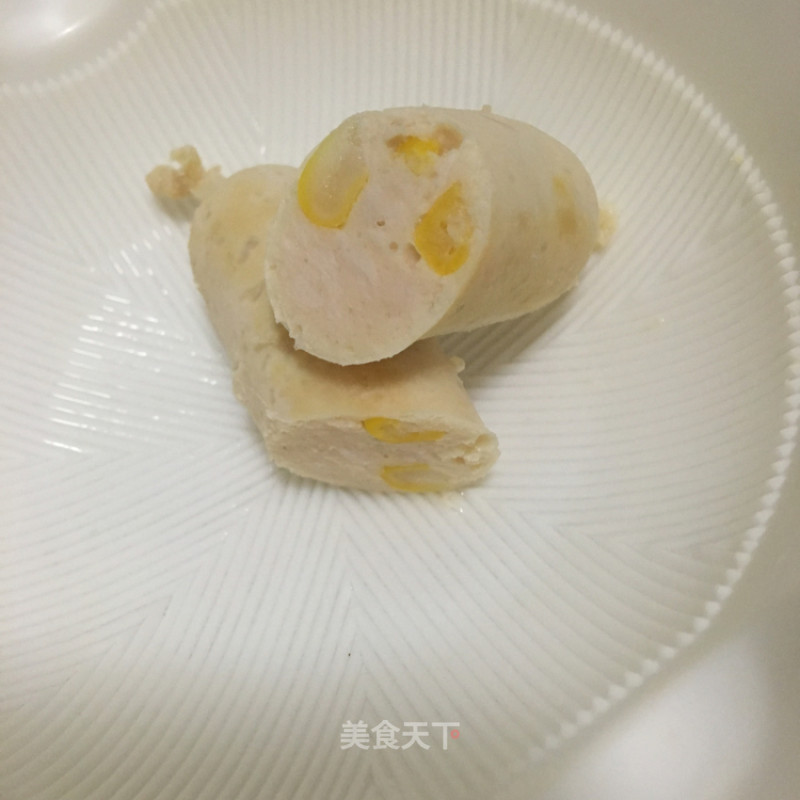 Baby Food Supplement~chicken Corn Sausage recipe