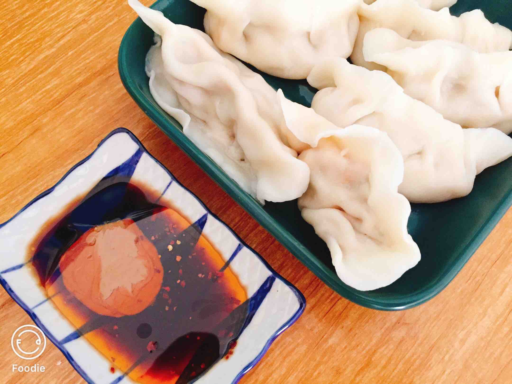 Fresh Meat and Shrimp Dumplings recipe