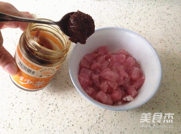 Simple and Delicious Sauce Three Diced recipe