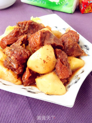 Roast Potatoes and Beef recipe