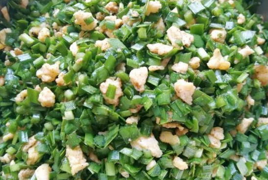 Leek and Egg Dumplings recipe