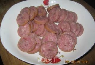 Delicious Spicy Stir-fried Sausage recipe