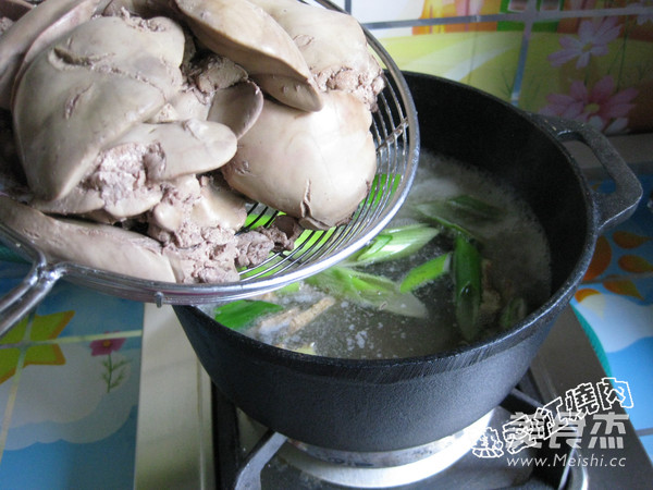 Salted Duck Liver recipe