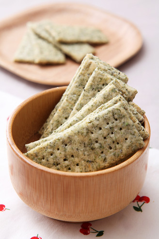 Seaweed Soda Crackers [teacher Kong to Cook] recipe