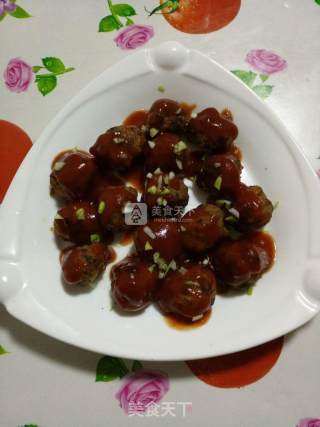 Sauce Beef Balls~a Dish for Babies to Appetite and Invigorate The Spleen recipe