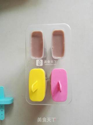 Red Bean Milk Popsicle recipe