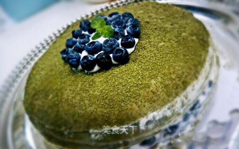 Blueberry Matcha Melaleuca By: Special Writer of Blueberry Gourmet at Pulan High-tech recipe