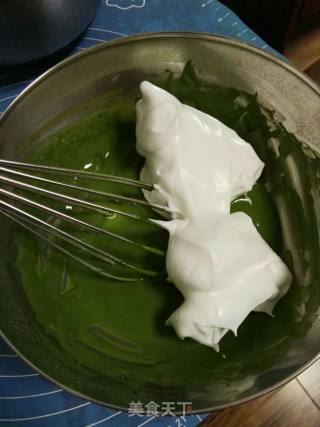 #aca Fourth Session Baking Contest# Making An Erotic Matcha Chiffon Cake recipe