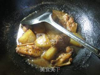 Braised Winter Melon with Medium Wings recipe